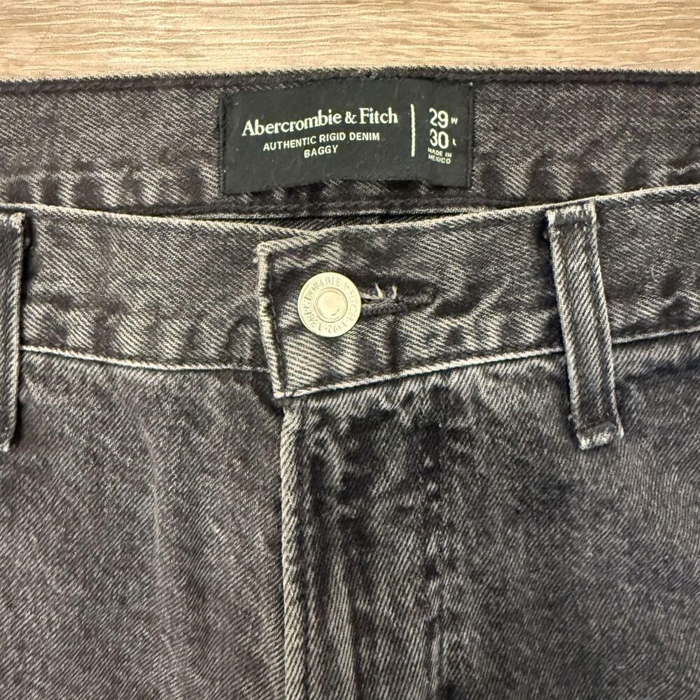 Abercrombie-fitch Men's Black Jeans - Picture 3 of 3